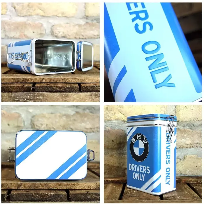Nostalgic Art - Clip Top Box BMW Drivers Only