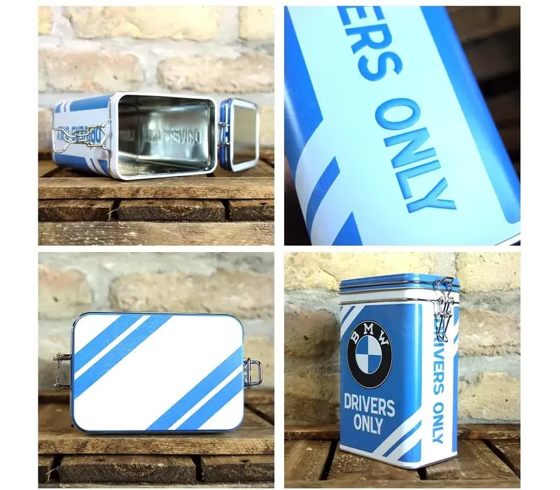 Nostalgic Art - Clip Top Box BMW Drivers Only