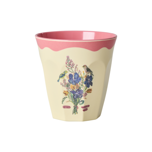 Middelgroot beker - Coral - Nathalie Lété Vol. 2 - RICE 