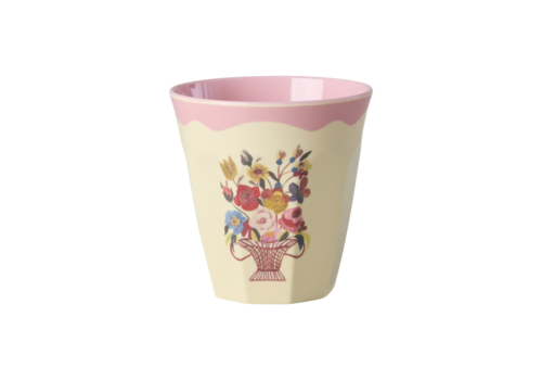 Rice Middelgroot beker - Pink - Nathalie Lété Vol. 2 - RICE