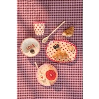 RICE - Klein Rechthoekig Bord - Favorite Hearts - Red