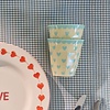 Rice RICE -  Middelgroot beker - Favorite Hearts - Blue