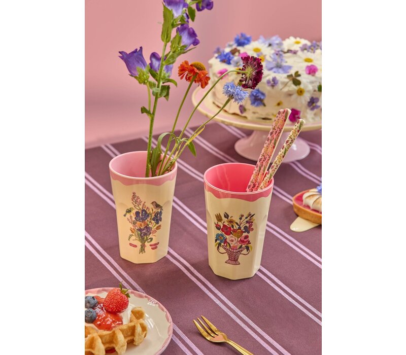 RICE - Grote beker - Pink - Nathalie Lété Vol. 2