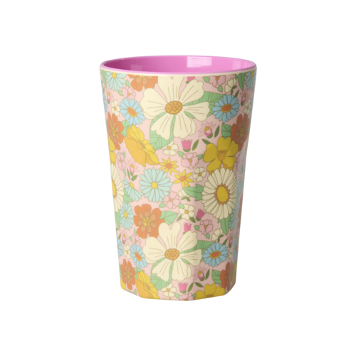 Grote Beker - Flower Power - rice 