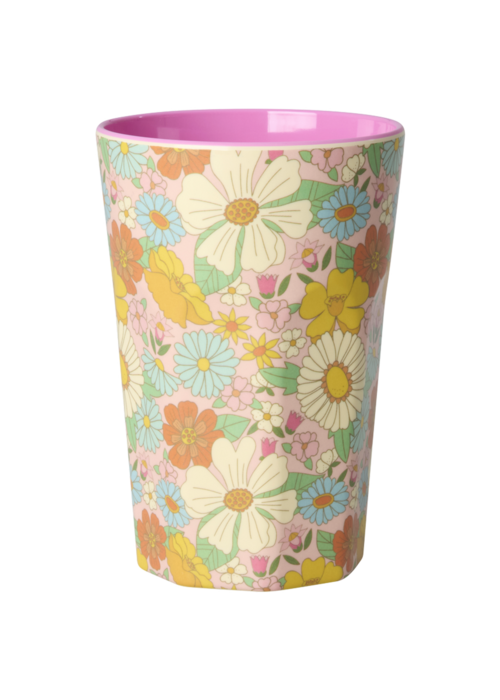 RICE Grote Beker - Flower Power - rice