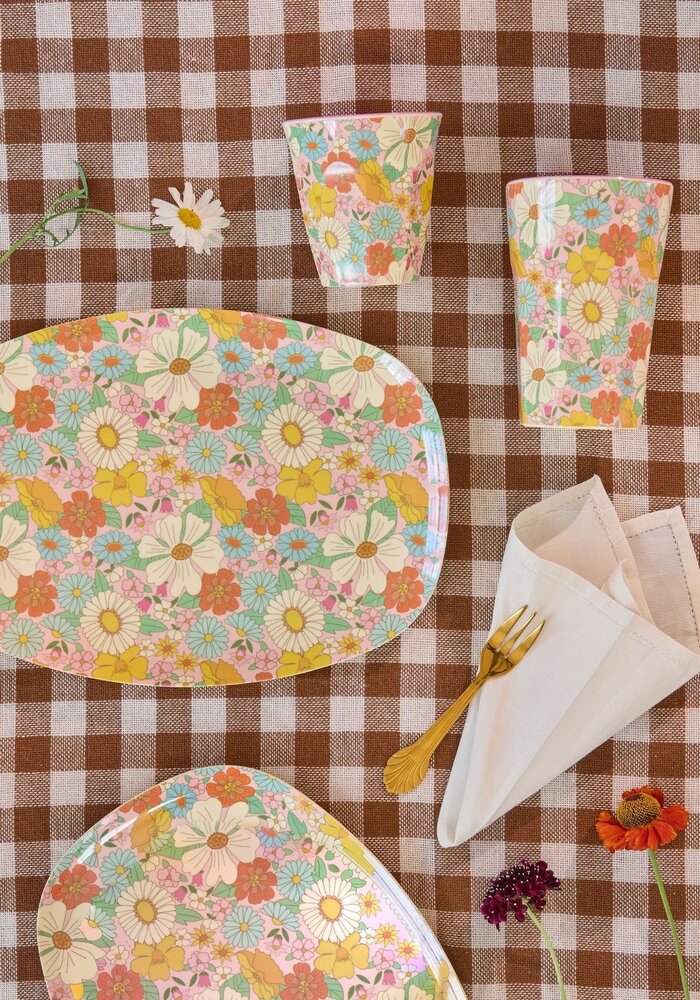 rice - Dinerbord - Flower Power