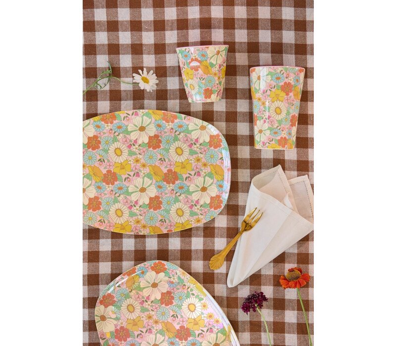 rice - Dinerbord - Flower Power
