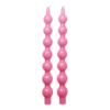 Rice rice - Kaars - Roze - Set van 2