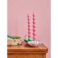 rice - Kaars - Roze - Set van 2