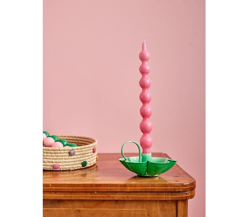 rice - Kaars - Roze - Set van 2