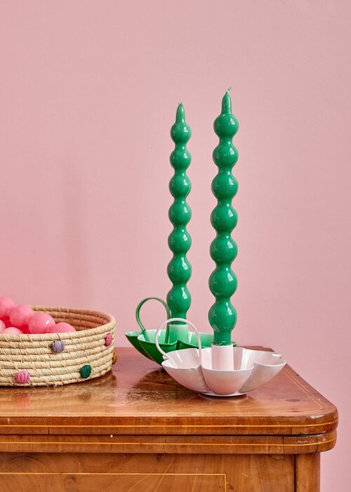 RICE Kaars - Groen - Set van 2 - rice
