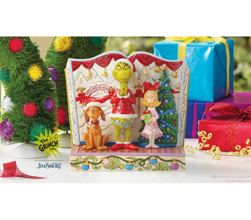 The Grinch by Jim Shore - The Grinch Storybook