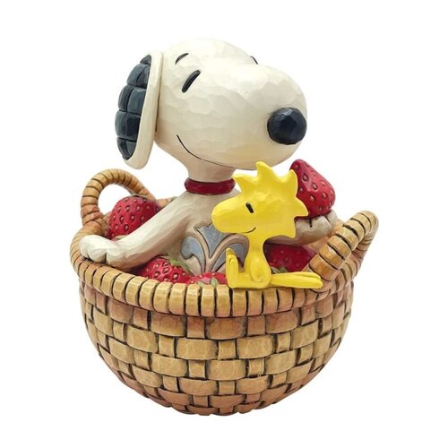 Snoopy Strawberries - Peanuts by Jim Shore 