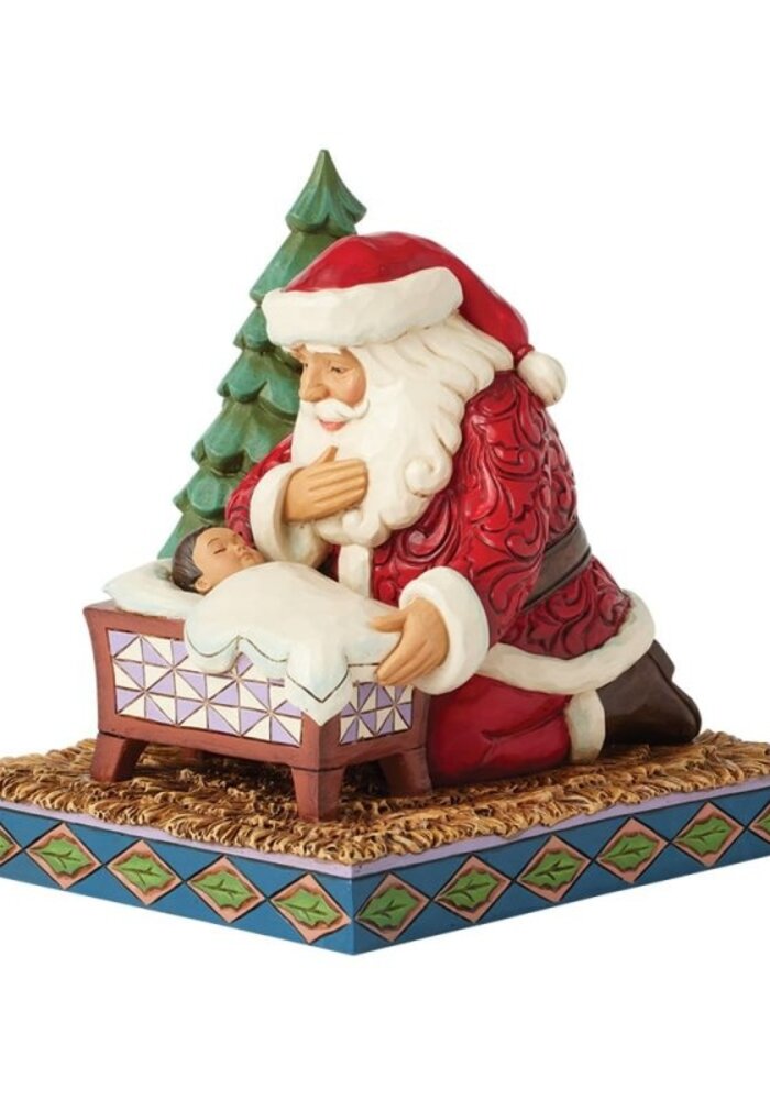 Heartwood Creek - Christmas Miracle (Santa Kneeling)