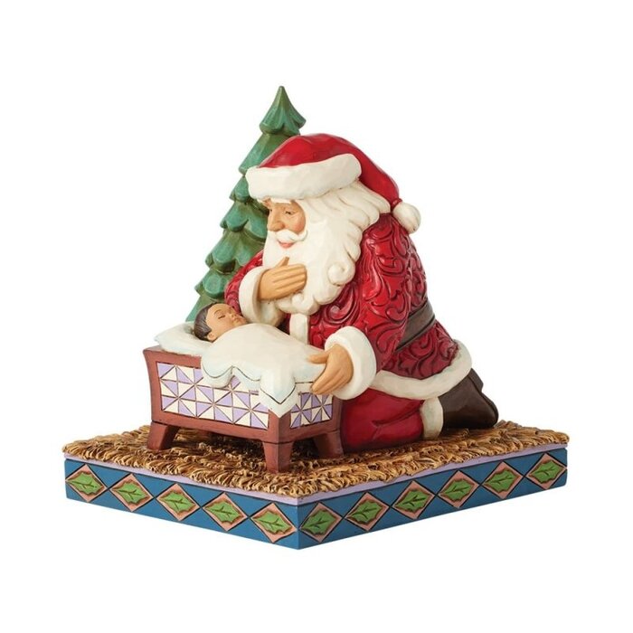 Heartwood Creek Christmas Miracle (Santa Kneeling) - Heartwood Creek