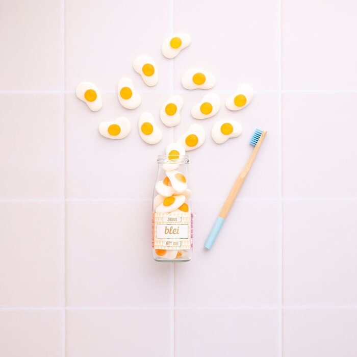 Geven is leuker - Snoepflesje - Blei met jou - met tandenborstel