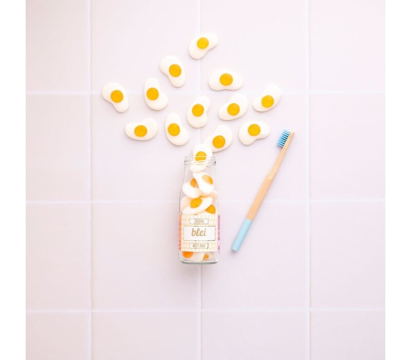 Geven is leuker - Snoepflesje - Blei met jou - met tandenborstel