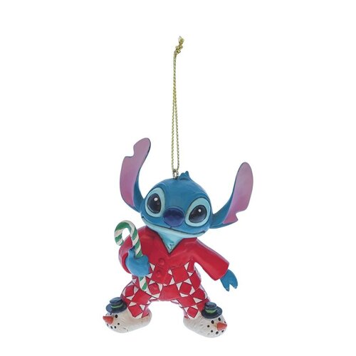 Stitch in Christmas PJs Hanging Ornament - Disney Traditions 