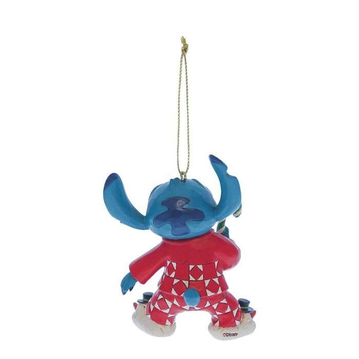 Disney Traditions - Stitch in Christmas PJs Hanging Ornament