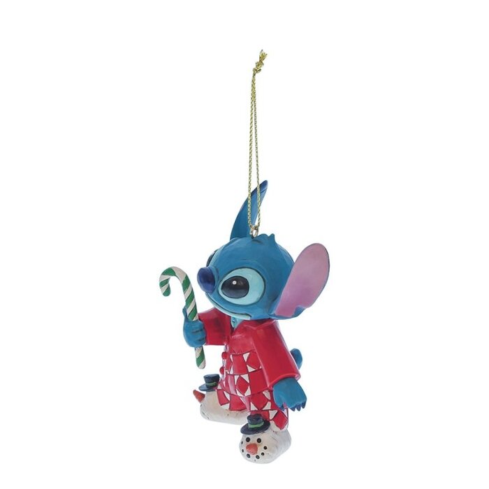 Disney Traditions - Stitch in Christmas PJs Hanging Ornament