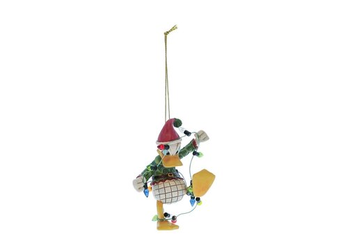Disney Traditions Donald Duck Wrapped in Lights Hanging Ornament - Disney Traditions