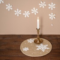 Sjaal met Verhaal - Onderzetter 35 cm Gingerbread