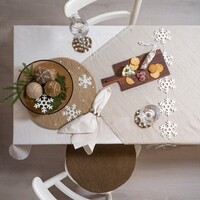 Sjaal met Verhaal - Onderzetter 35 cm Gingerbread
