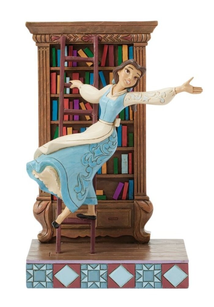 Disney Traditions - A World of Books (Belle on Bookcase)