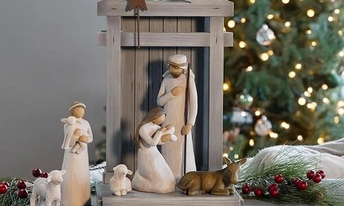 Maak je Kerst compleet met de Willow Tree Kerststal