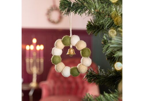 Sjaal met Verhaal Hanger Krans Mistletoe Dreams Small - Sjaal met een Verhaal