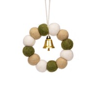 Sjaal met een Verhaal - Hanger Krans Mistletoe Dreams Small