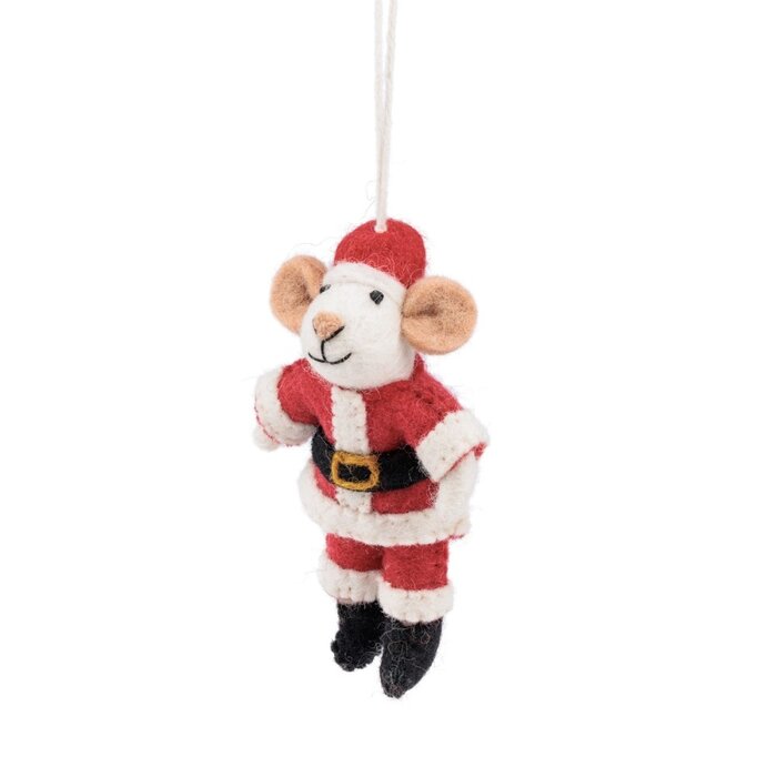 Sjaal met een Verhaal - Hanger Muis Kerstmuis