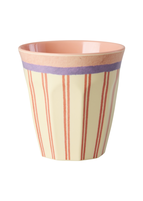 RICE Middelgroot beker - Stripey Love - RICE