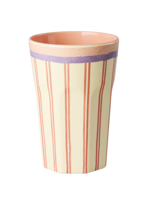 RICE Grote Beker - Stripey Love - RICE