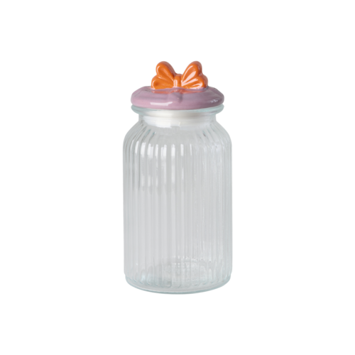 Voorraadpot met strik - RICE 