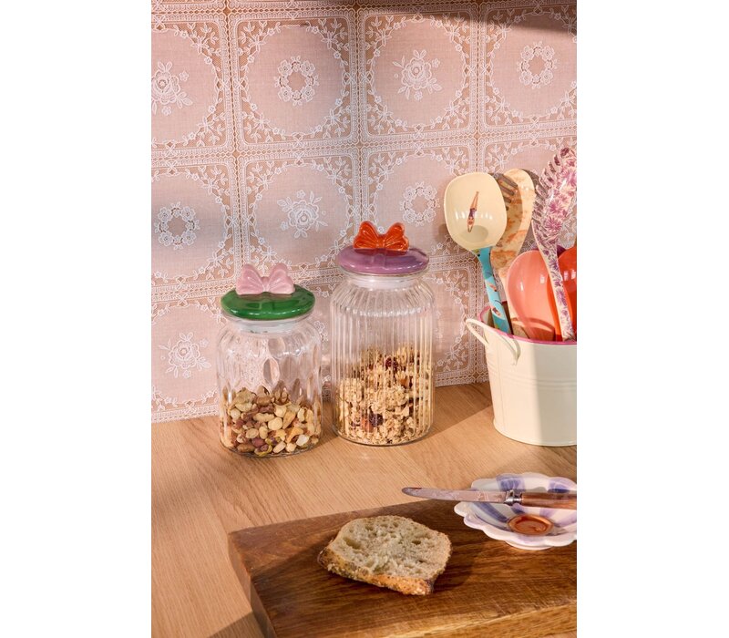 RICE - Voorraadpot met strik