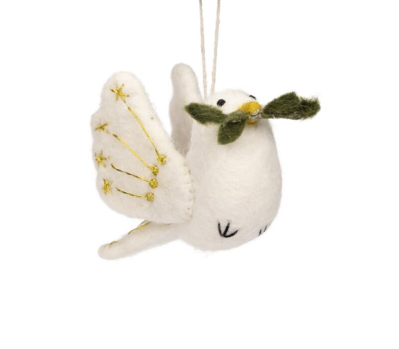 Sjaal met Verhaal - Hanger Vredesduif