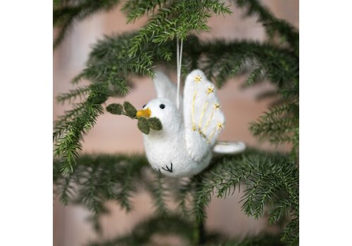 Sjaal met Verhaal Hanger Vredesduif - Sjaal met Verhaal