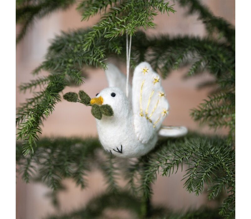 Sjaal met Verhaal - Hanger Vredesduif