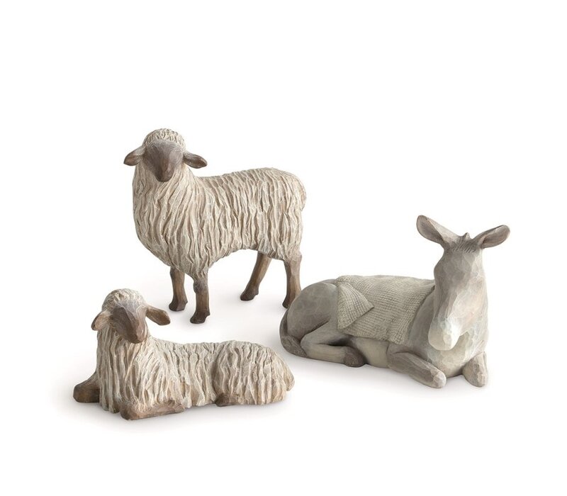 Willow Tree - Gentle Animals of The Stable for The Christmas Story (PRE-ORDER)