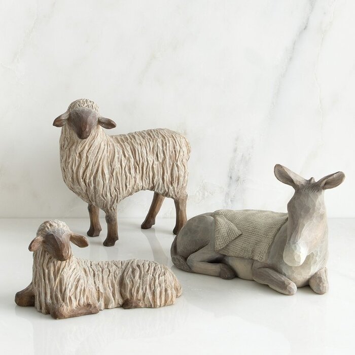 Willow Tree - Gentle Animals of The Stable for The Christmas Story (PRE-ORDER)