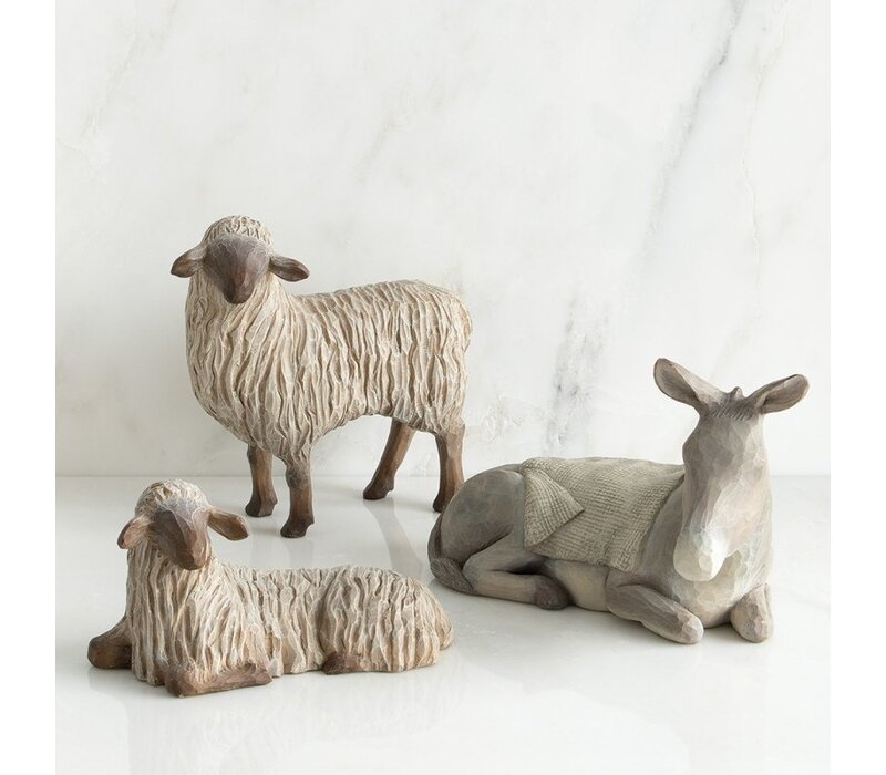 Willow Tree - Gentle Animals of The Stable for The Christmas Story (PRE-ORDER)