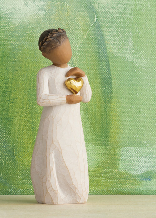 Willow Tree Keepsake (Darker skin and hair) - Willow Tree