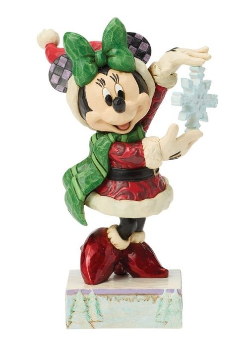 Disney Traditions Snow Unique (Minnie with Snowflake PRE-ORDER) - Disney Traditions