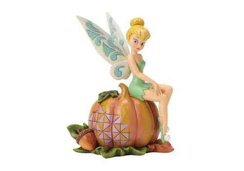 Disney Traditions Pumpkin Patch Pixie (Tinkerbell on Pumpkin PRE-ORDER) - Disney Traditions