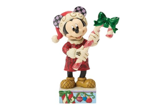 Disney Traditions Peppermint Magic (Mickey with Candy Cane PRE-ORDER) - Disney Traditions
