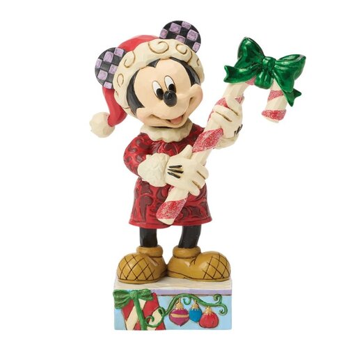 Peppermint Magic (Mickey with Candy Cane PRE-ORDER) - Disney Traditions 