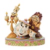 Heart of the Castle (Lumiere, Mrs Potts, Cogsworth and Chip PRE-ORDER) - Disney Traditions