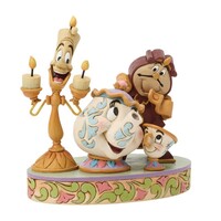 Disney Traditions - Heart of the Castle (Lumiere, Mrs Potts, Cogsworth and Chip PRE-ORDER)