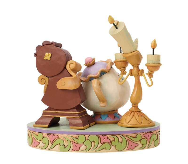 Disney Traditions - Heart of the Castle (Lumiere, Mrs Potts, Cogsworth and Chip PRE-ORDER)